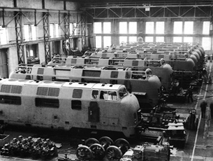 V200 ne fabrikat e prodhimit 1954