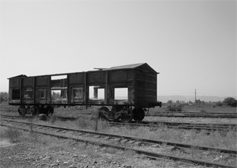 Vagon Kinez i mbyllur Nr:8197 i braktisur në Mjedë